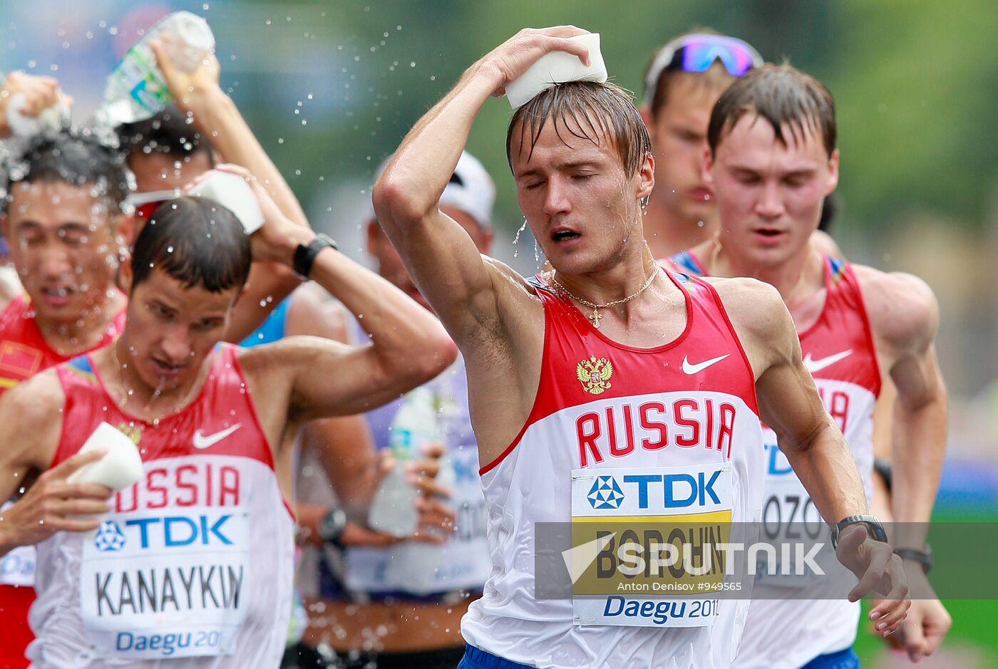 2011 IAAF World Championships in Athletics. Day two