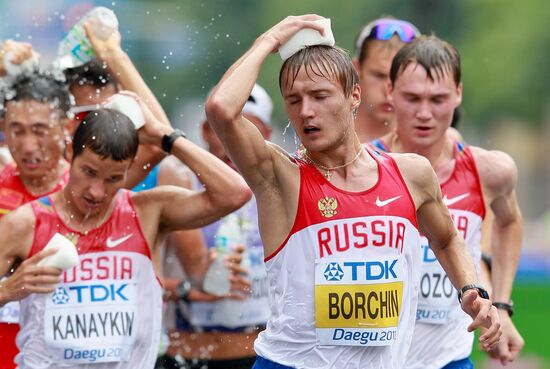 2011 IAAF World Championships in Athletics. Day two