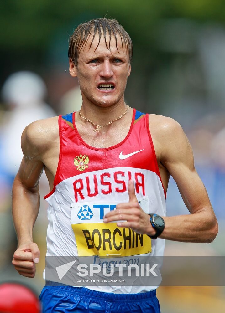 2011 IAAF World Championships in Athletics. Day two