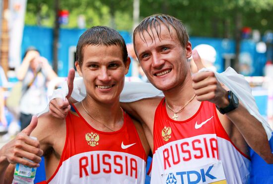 2011 IAAF World Championships in Athletics. Day two