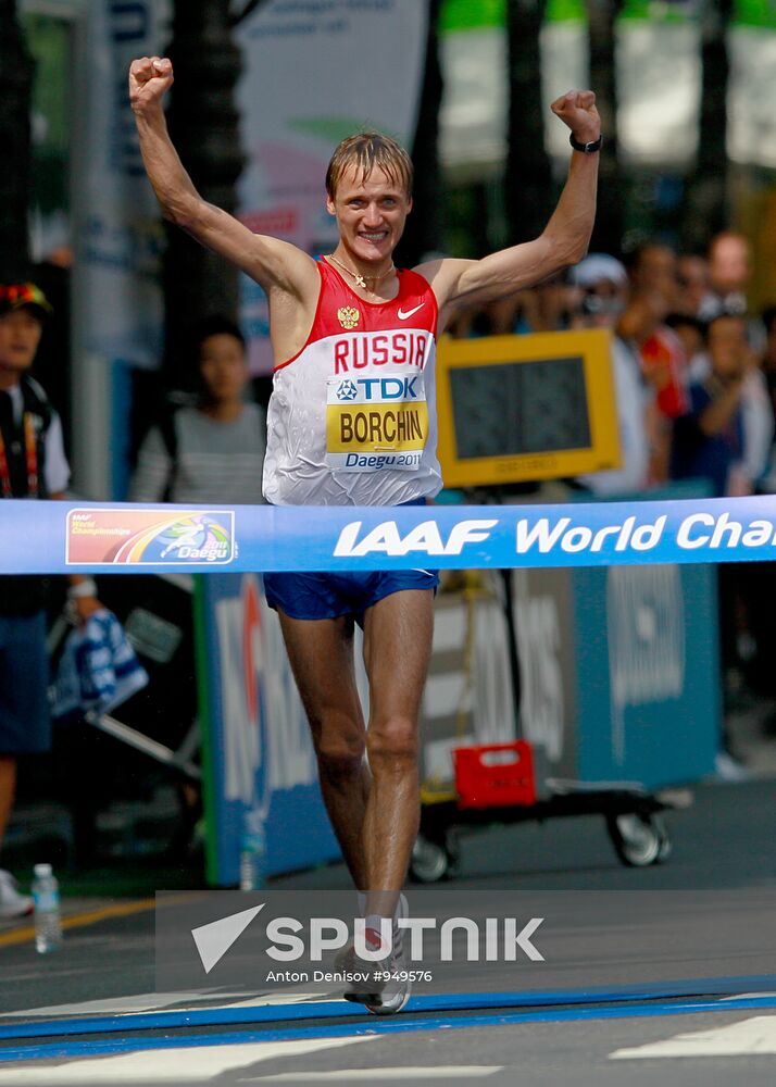 2011 IAAF World Championships in Athletics. Day two