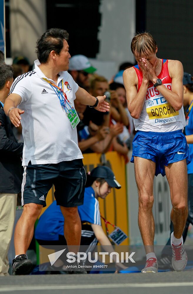 2011 IAAF World Championships in Athletics. Day two