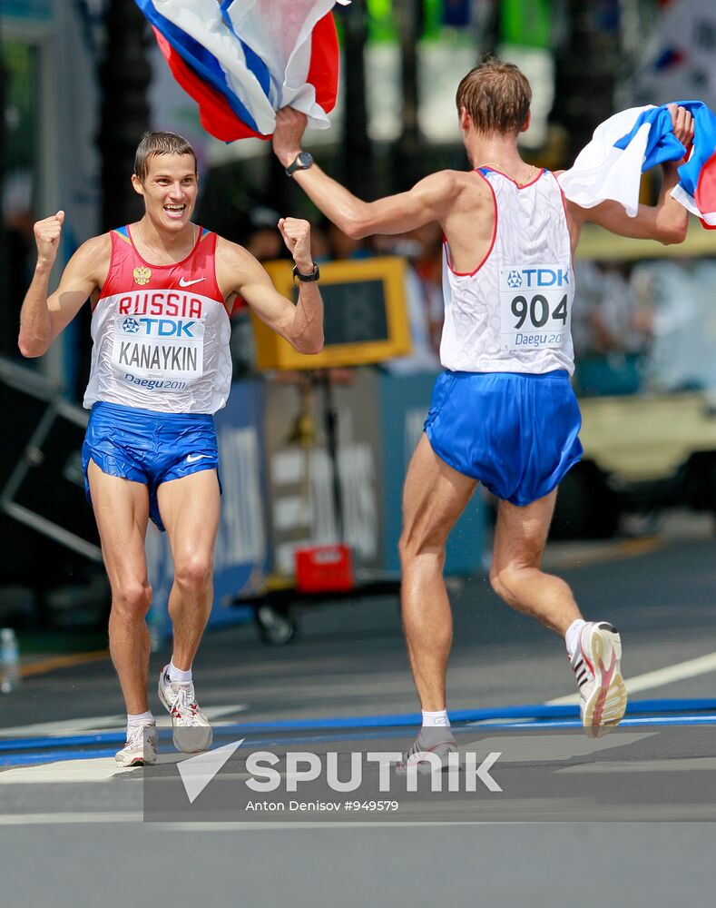 2011 IAAF World Championships in Athletics. Day two