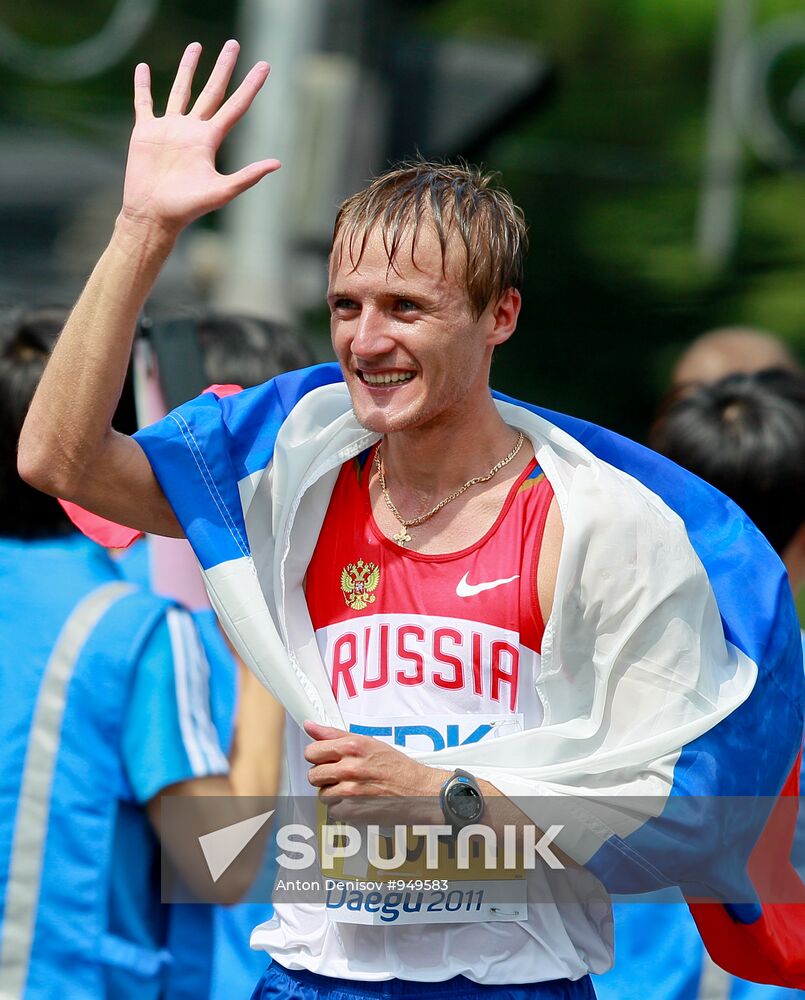 2011 IAAF World Championships in Athletics. Day two
