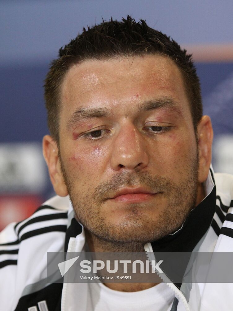 WBA title fight between Alexander Povetkin and Ruslan Chagaev