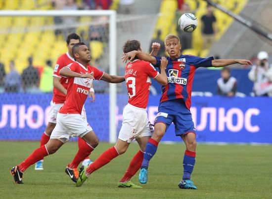 Russian Football Premier League. Spartak Moscow vs. CSKA