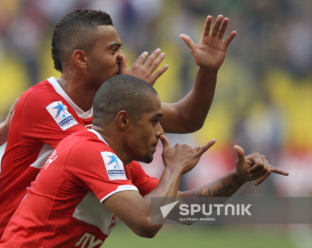 Russian Football Premier League. Spartak Moscow vs. CSKA