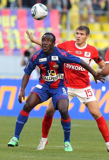 Russian Football Premier League. Spartak Moscow vs. CSKA