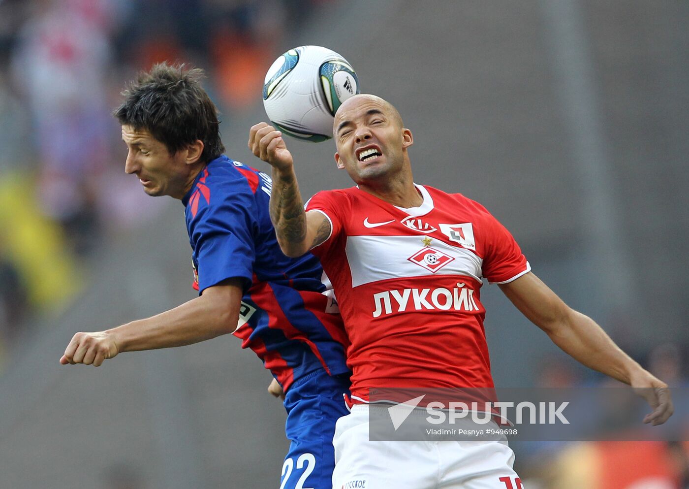 Russian Football Premier League. Spartak Moscow vs. CSKA