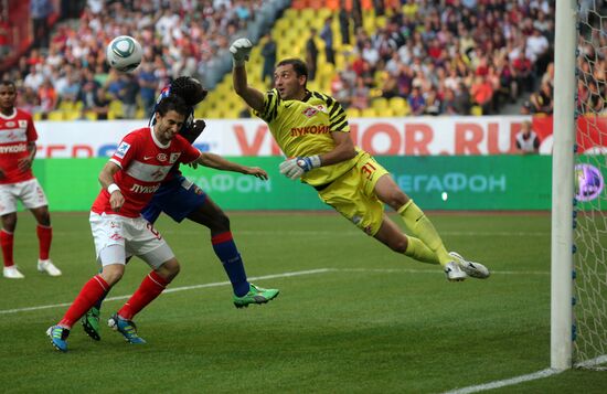 Russian Football Premier League. Spartak Moscow vs. CSKA