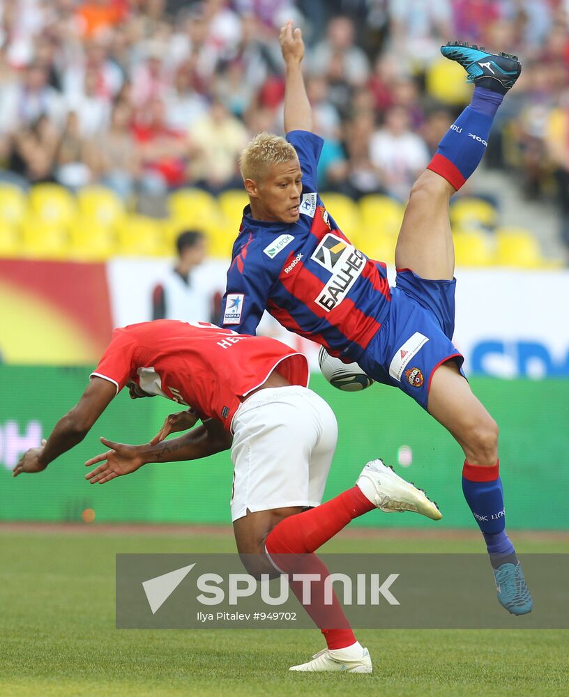 Russian Football Premier League. Spartak Moscow vs. CSKA