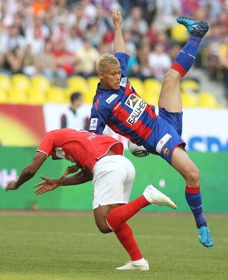 Russian Football Premier League. Spartak Moscow vs. CSKA
