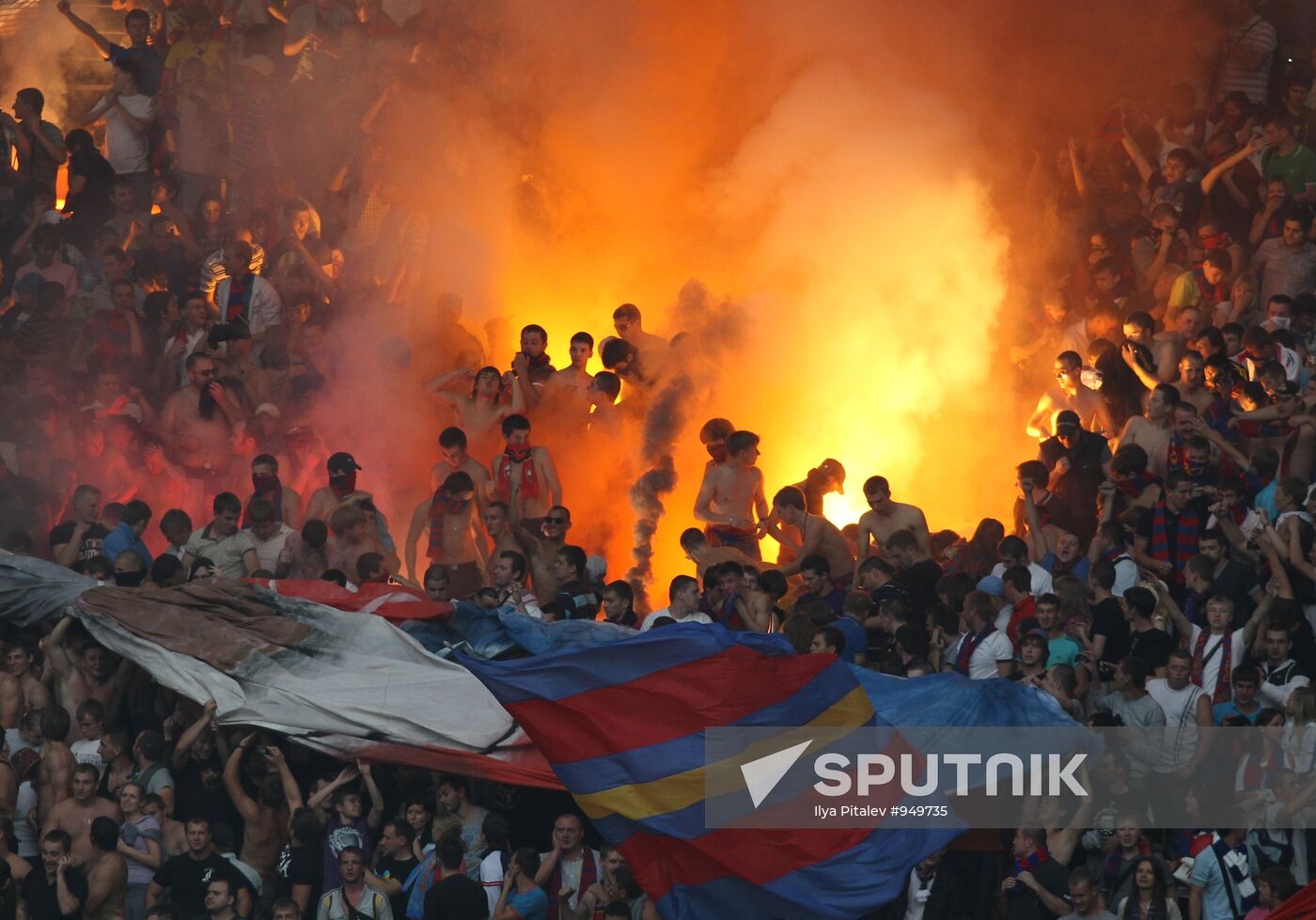 Russian Football Premier League. Spartak Moscow vs. CSKA