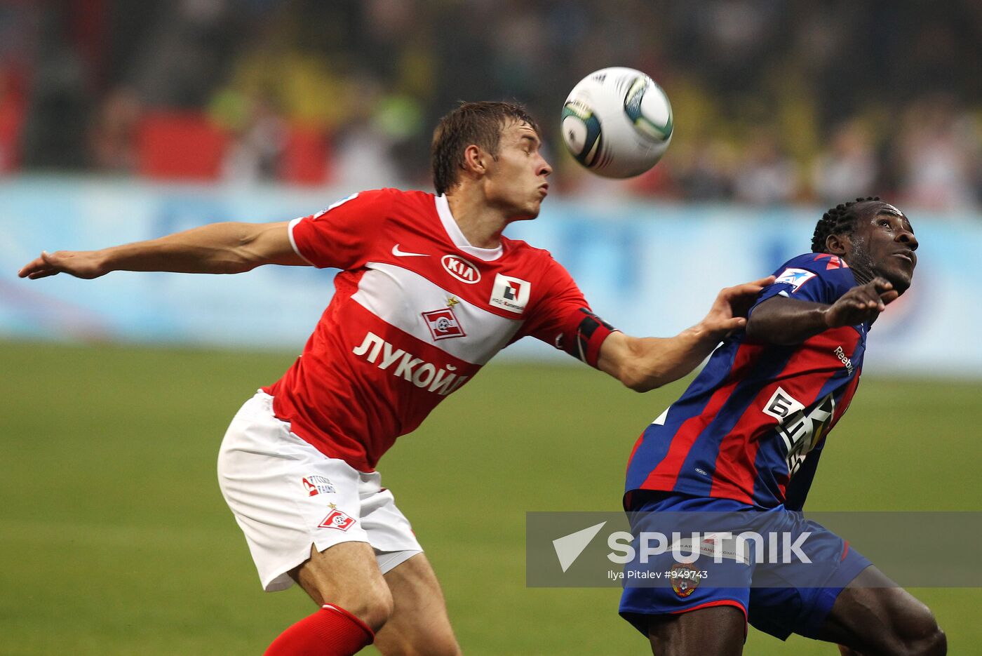 Russian Football Premier League. Spartak Moscow vs. CSKA