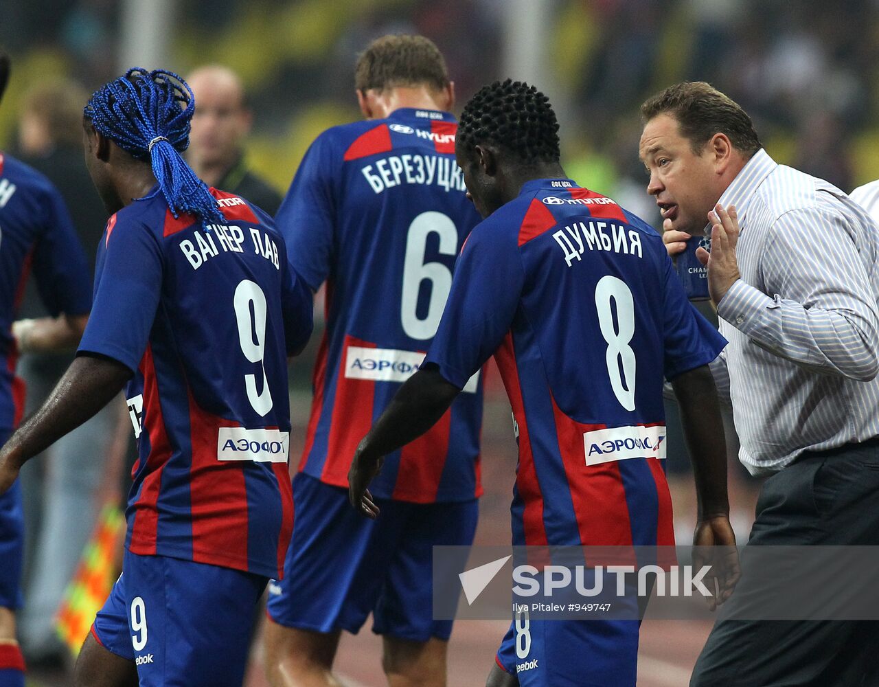 Russian Football Premier League. Spartak Moscow vs. CSKA