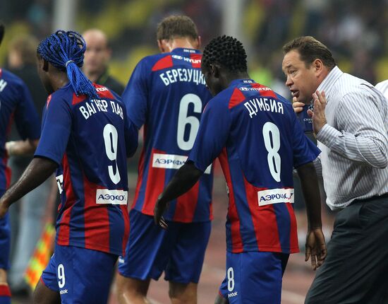 Russian Football Premier League. Spartak Moscow vs. CSKA