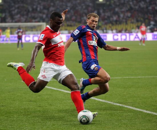 Russian Football Premier League. Spartak Moscow vs. CSKA