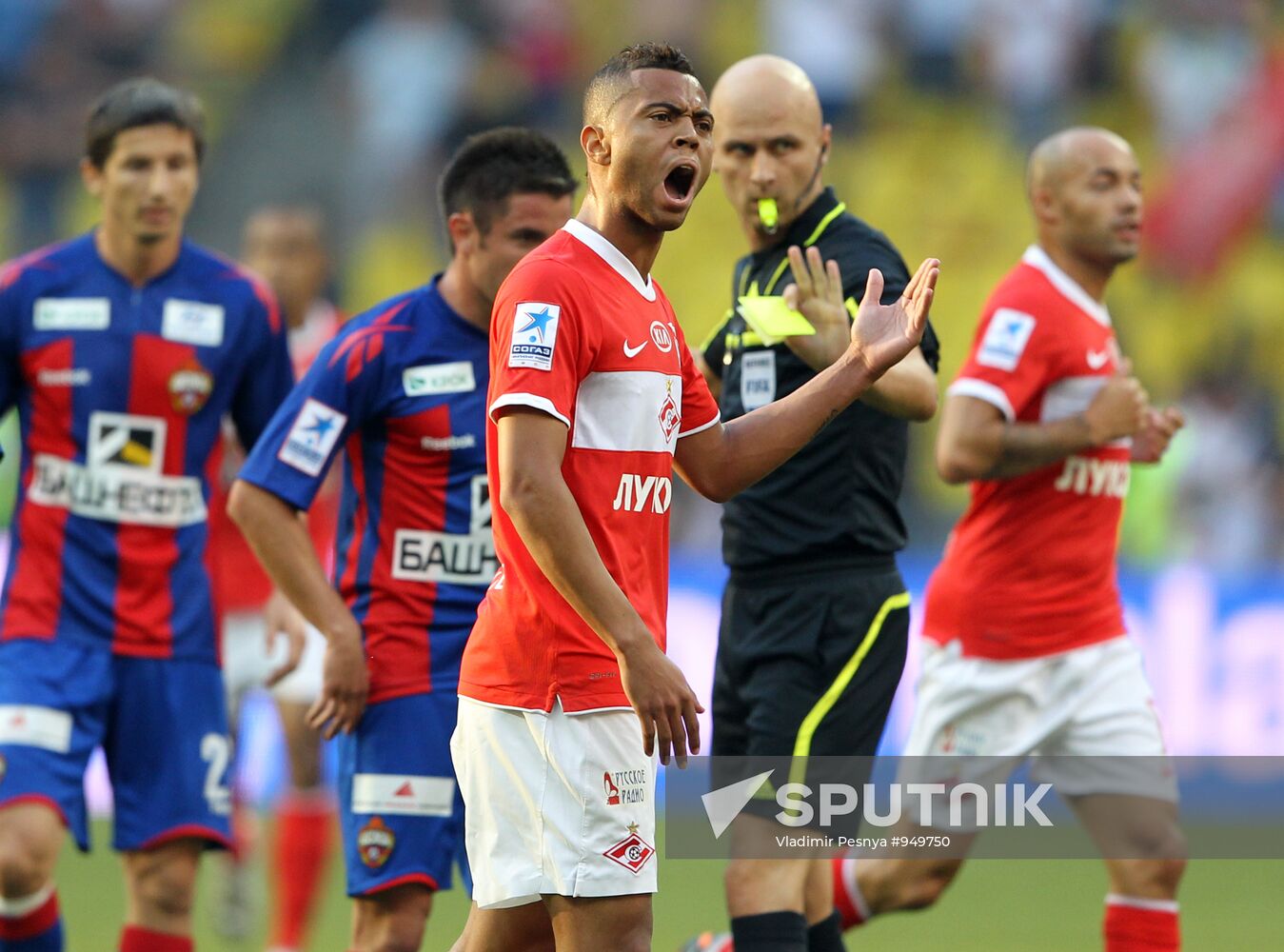 Russian Football Premier League. Spartak Moscow vs. CSKA