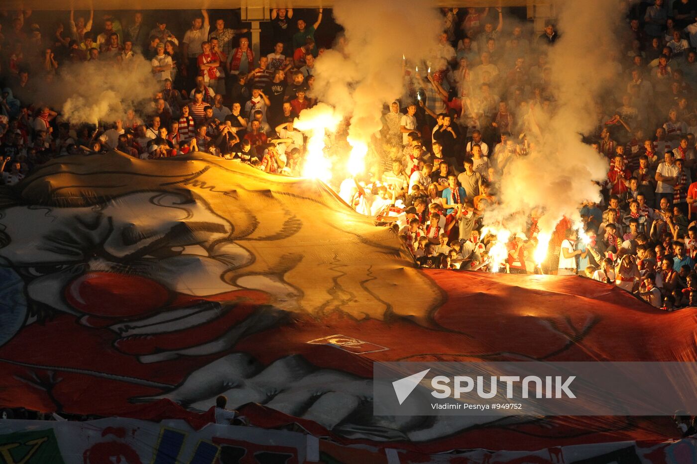 Russian Football Premier League. Spartak Moscow vs. CSKA