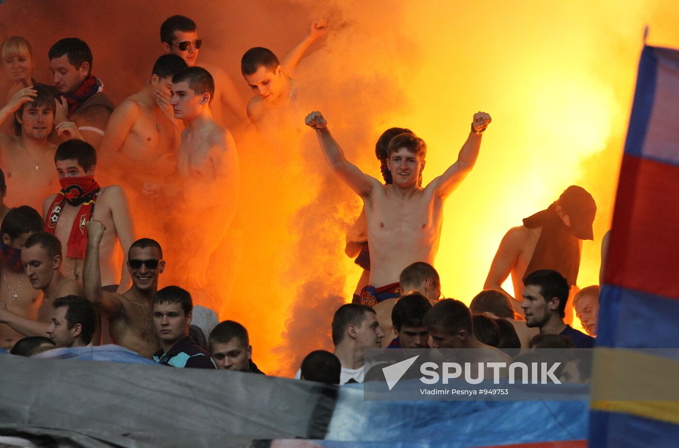 Russian Football Premier League. Spartak Moscow vs. CSKA