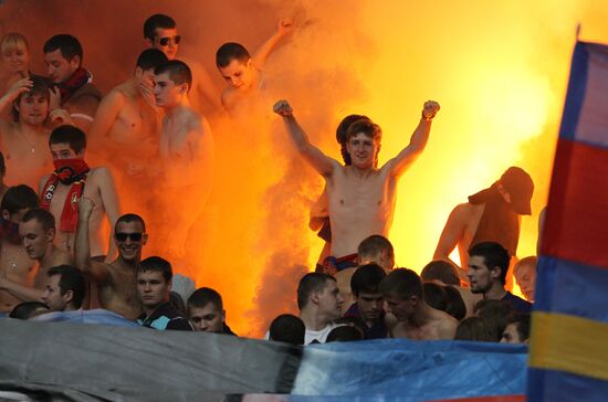 Russian Football Premier League. Spartak Moscow vs. CSKA