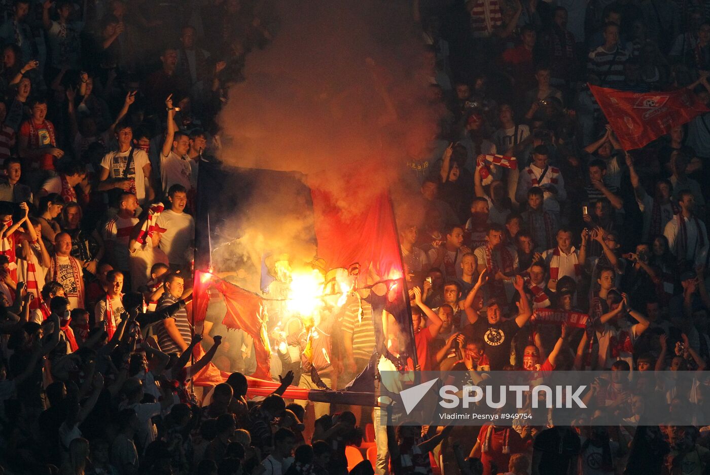 Russian Football Premier League. Spartak Moscow vs. CSKA