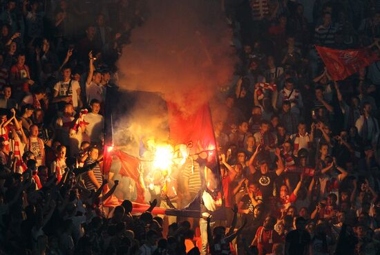 Russian Football Premier League. Spartak Moscow vs. CSKA