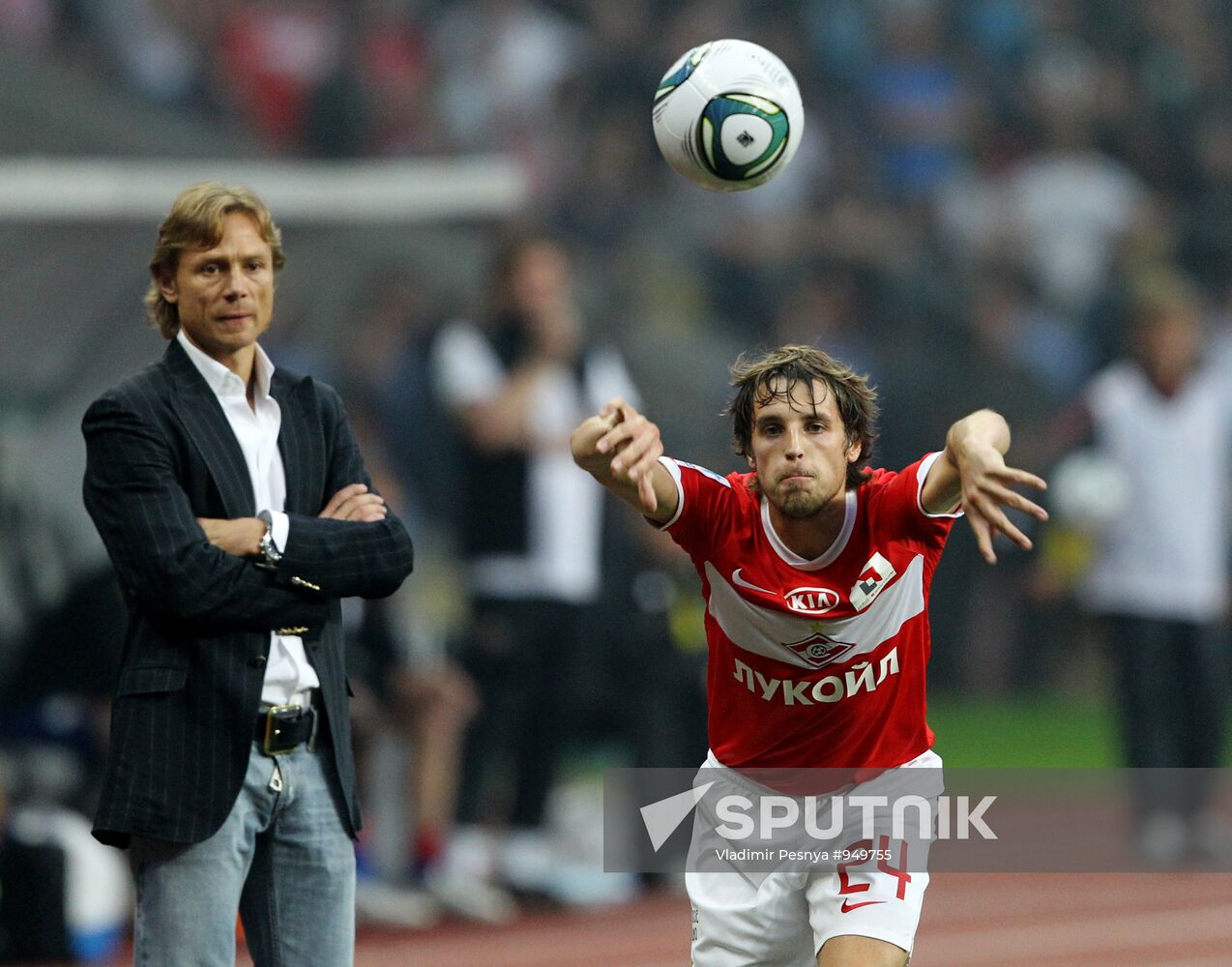 Russian Football Premier League. Spartak Moscow vs. CSKA