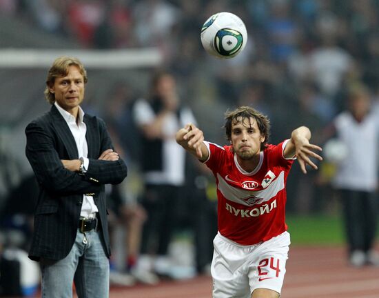 Russian Football Premier League. Spartak Moscow vs. CSKA