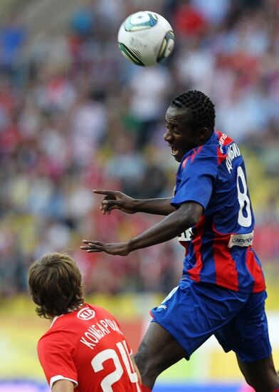 Russian Football Premier League. Spartak Moscow vs. CSKA