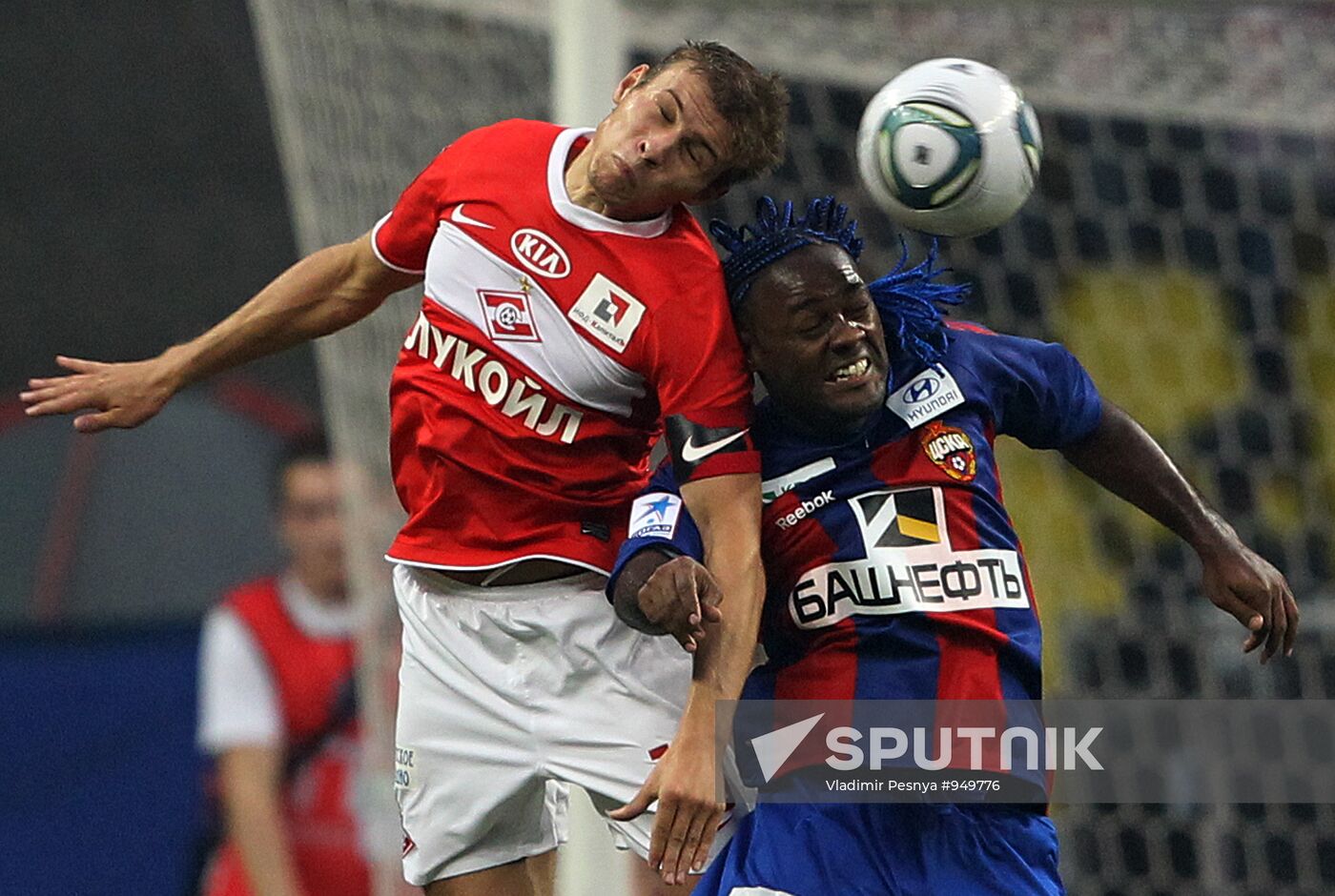 Russian Football Premier League. Spartak Moscow vs. CSKA