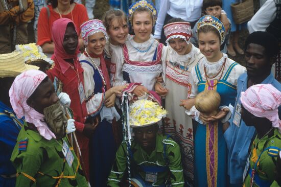 International folk festival in Kolomenskoye