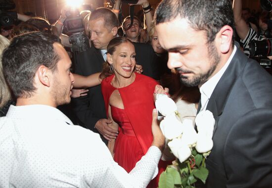 Sarah Jessica Parker in Moscow
