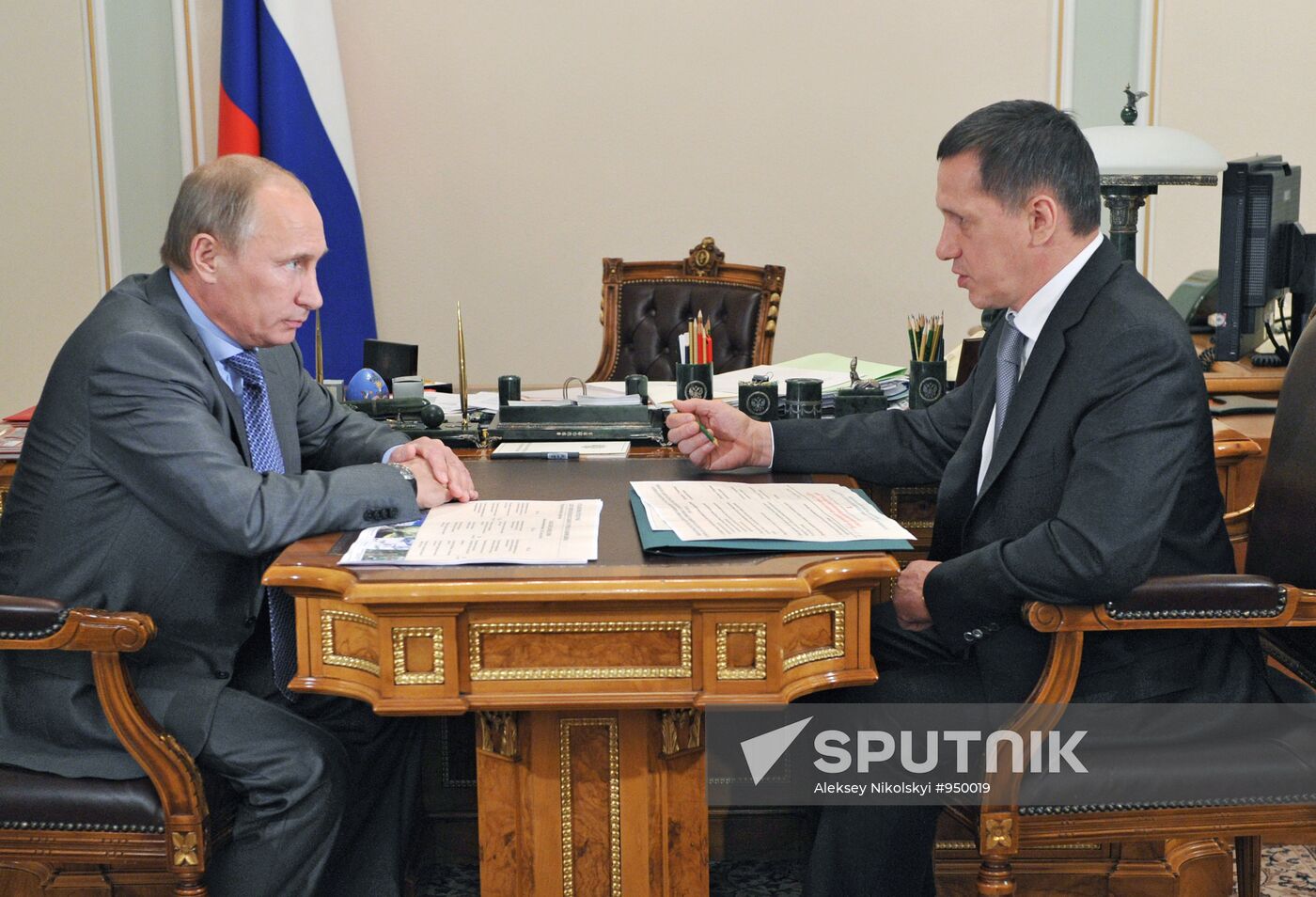 Vladimir Putin holds working meeting with Yury Trutnev