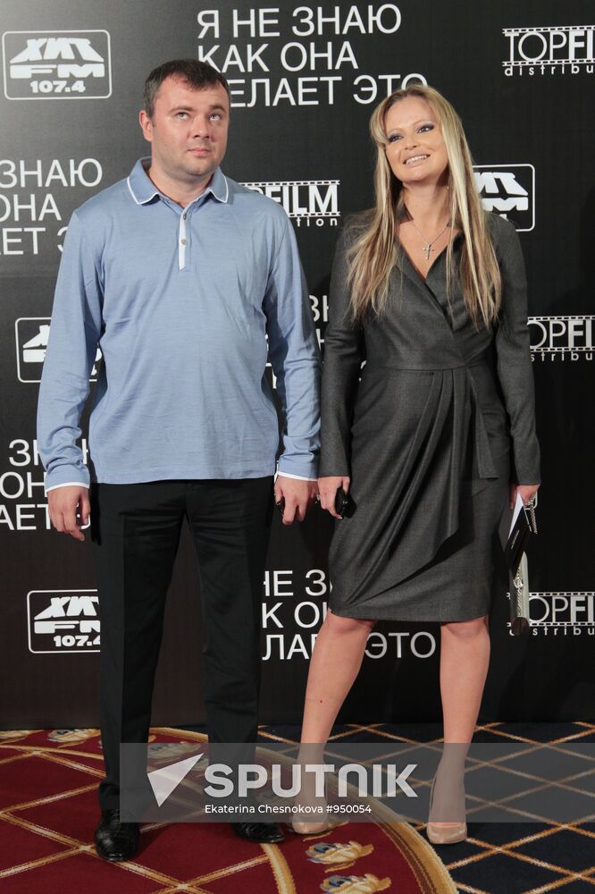 Dana Borisova and her husband