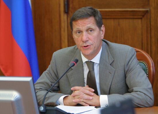 Alexander Zhukov visits Northwestern Federal District