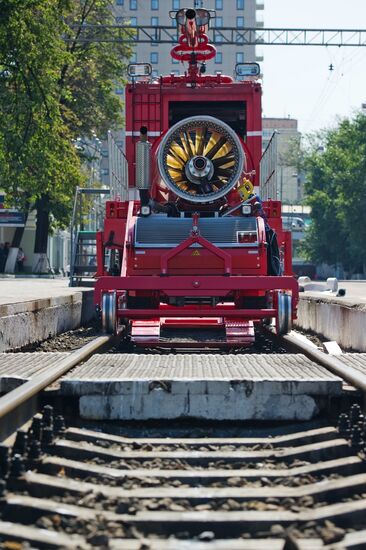Russian Railways launches new fire train