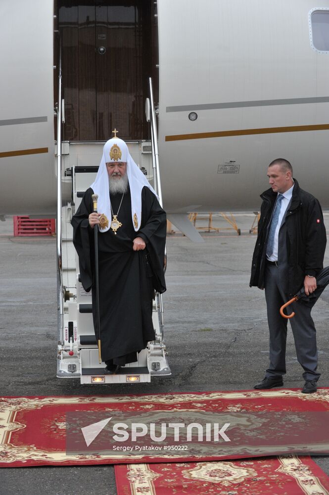 Patriarch Kirill visits Abakan