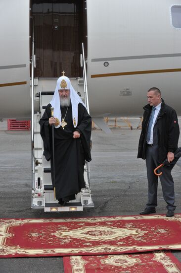 Patriarch Kirill visits Abakan