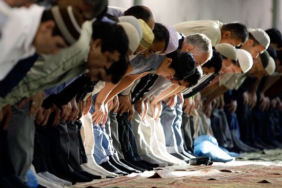 Uraza Bayram in Moscow