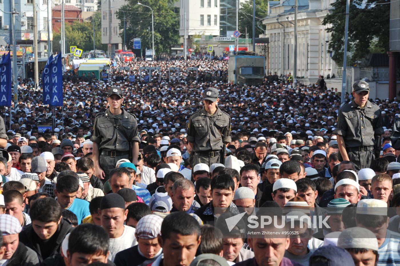 Festival of Uraza Bayram in Moscow