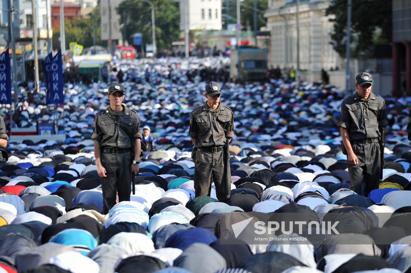 Festival of Uraza Bayram in Moscow