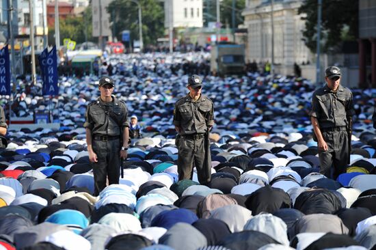 Festival of Uraza Bayram in Moscow