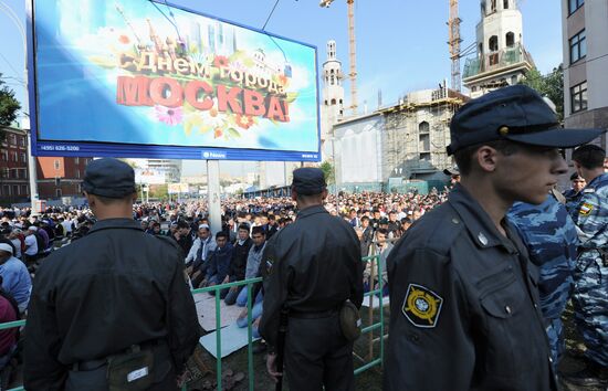 Festival of Uraza Bayram in Moscow