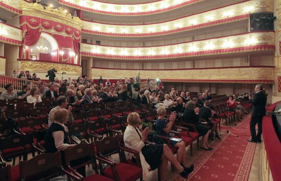 Opening new season at Alexandrinsky Theater