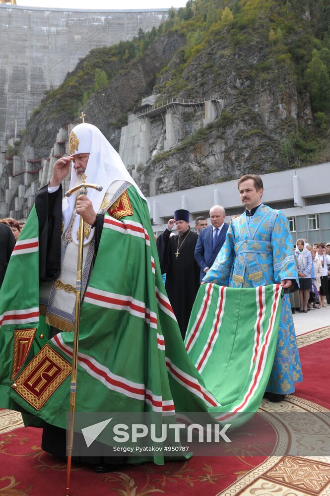 Visit of Patriarch Kirill to Abakan diocese