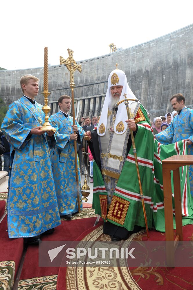 Visit of Patriarch Kirill to Abakan diocese