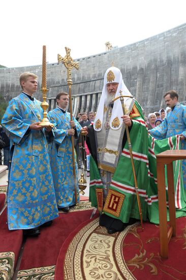 Visit of Patriarch Kirill to Abakan diocese