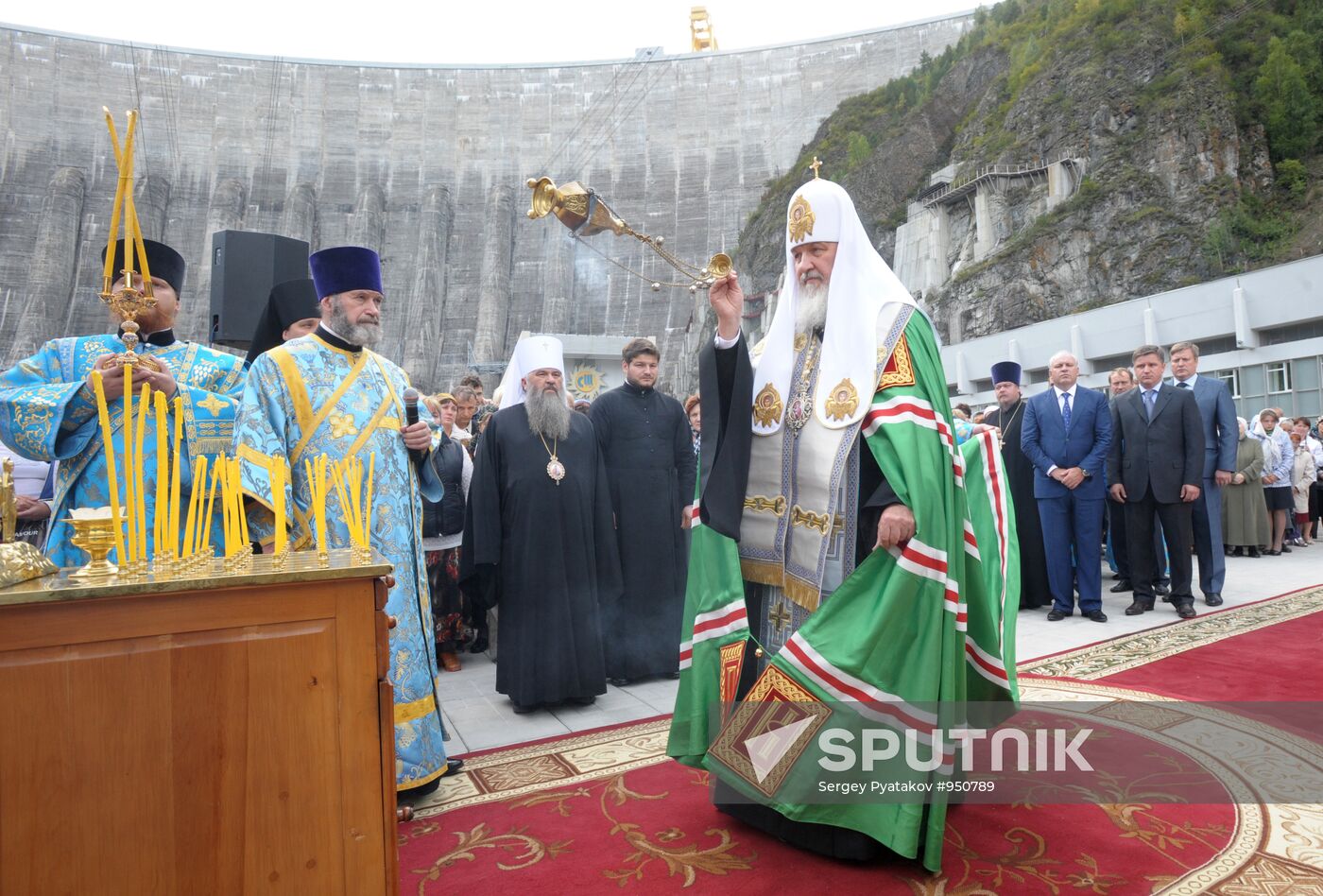Visit of Patriarch Kirill to Abakan diocese