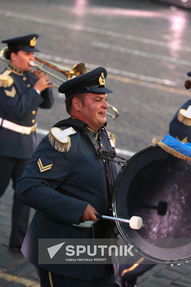 Full rehearsal of Spasskaya Tower 2011 Festival
